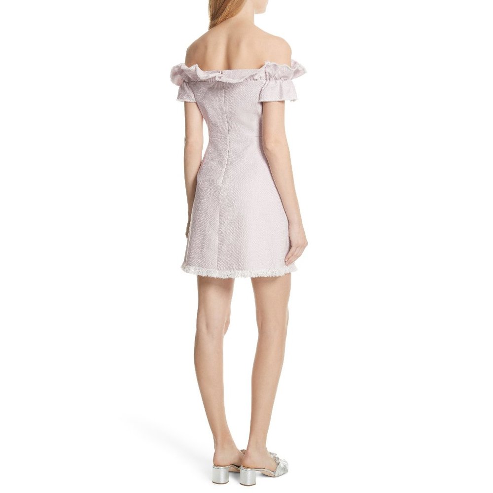 NWT Rebecca Taylor soft pink suit A-line dress, 4 - Picture 3 of 14
